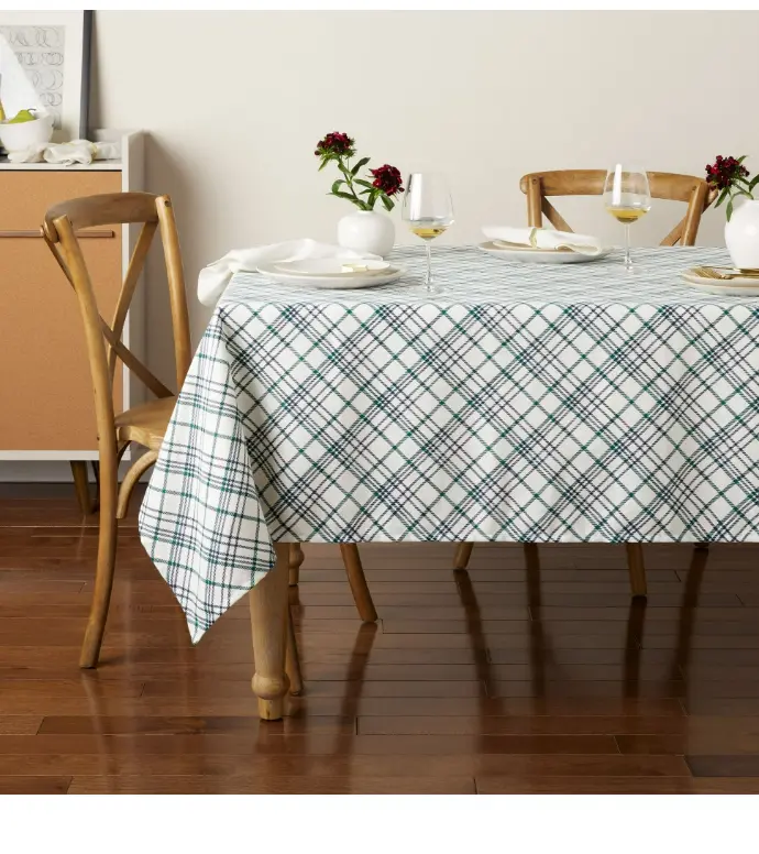 Fabric Tablecloth, 60"W x 84"L, 1 Piece