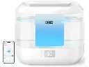 Dreo Smart Cool Mist Humidifier for Bedroom, Quiet 4L Top Fill Ultrasonic Humidifier with Nightlight, LED Display, 32H Runtime, APP/Voice Control, HM311S