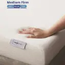 8” Medium Firm Memory Foam Mattress, Queen - No rips/stains