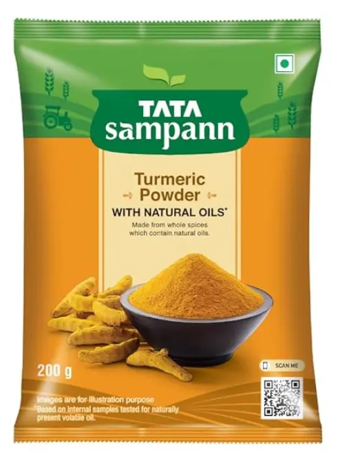 Turmeric Powder by Tata Sampann 200g (Exp: July '25)