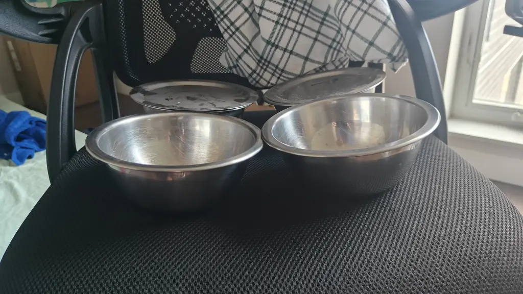 Stainless Steel Bowls - 4 pcs