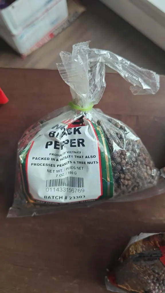 Black Pepper Corns (Seeds)
