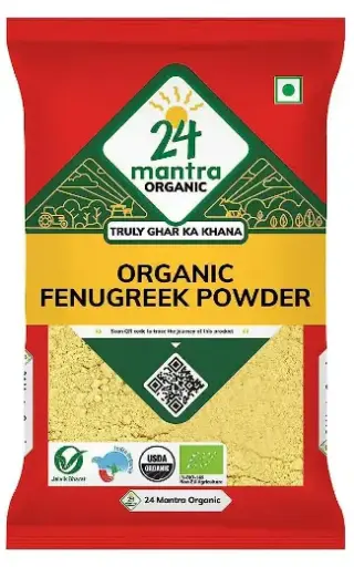 24 mantra Organic Fenugreek Powder 100g (Exp: 1st July '25)