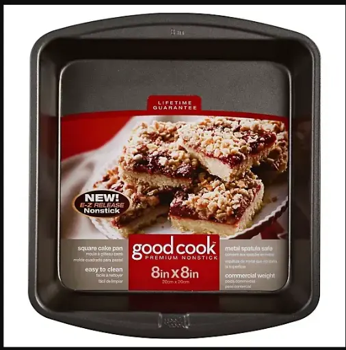 Cake Pan Square (Oven-Safe) 8" x 8" Square shape