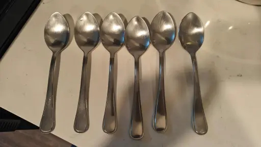 Stainless Steel Spoons - 6pcs