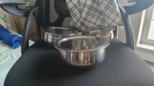 Stainless Steel Bowls - 3pcs